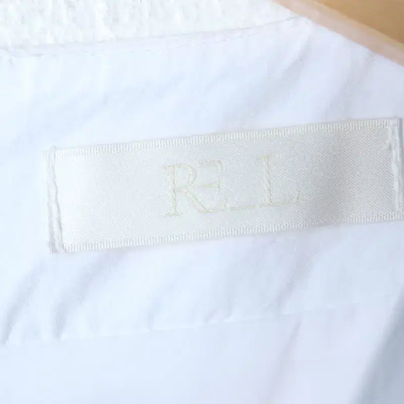 [BUNJANG] W(F) Riel Dress White V-neck Dress / W(F) 리엘 드레스 원피스 반팔 블라우스 화이트 뷔스띠에-17727