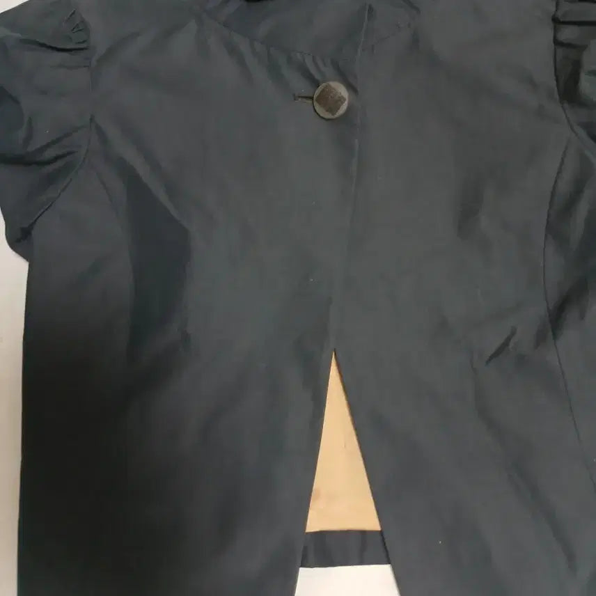 [BUNJANG] Fendi Black Puff Sleeve Jacket / 펜디 블랙 반팔 자켓
