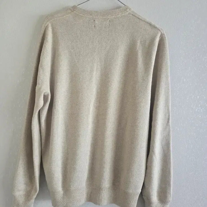 [BUNJANG] Polo Ralph Lauren Beige Knit T-shirt / 폴로 랄프로렌 베이지색 니트 티셔츠