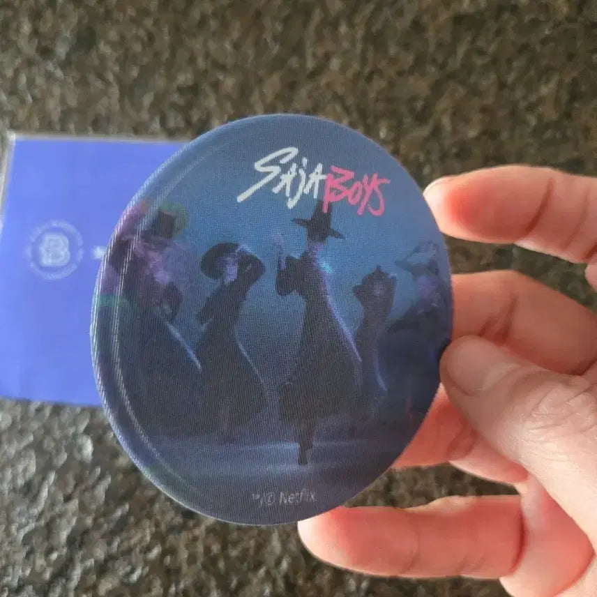 [BUNJANG] KDH Lion Boys Paris Baguette Collaboration Hologram Card / 케데헌 사자보이즈 파리바게트 콜라보 홀로그램 카드