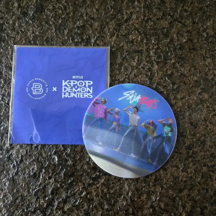 [BUNJANG] KDH Lion Boys Paris Baguette Collaboration Hologram Card / 케데헌 사자보이즈 파리바게트 콜라보 홀로그램 카드