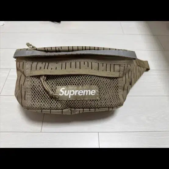 [SOLD OUT] Supreme Waist Bag Tan Raindrop - 24FW 슈프