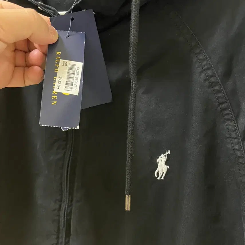 [BUNJANG] Polo Ralph Lauren Utility Windbreaker Jacket - Black (L) / 폴로랄프로렌 윈드브레이커 유틸리티자켓 블랙 L사이즈