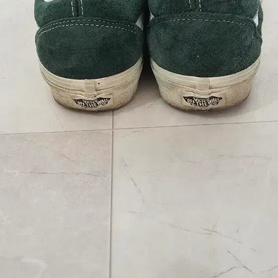 [SOLD OUT] 반스 올드스쿨 스웨이드 그린 260mm