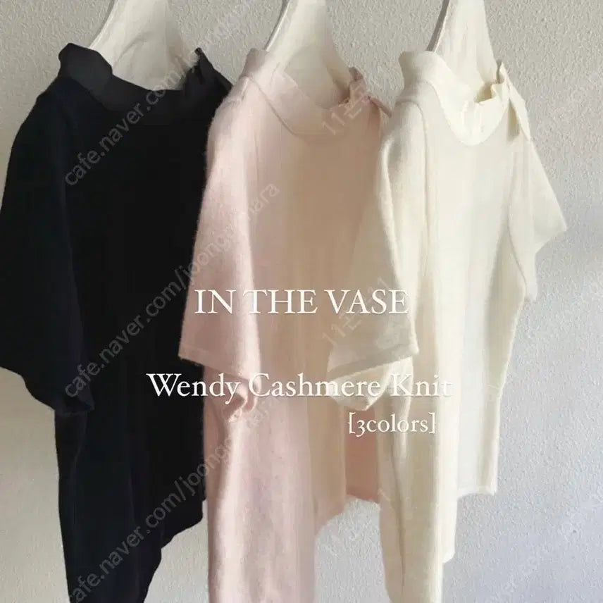 [BUNJANG] Thebaaz Wendy Cashmere Knit Pink / 인더바즈 웬디 캐시미어 니트