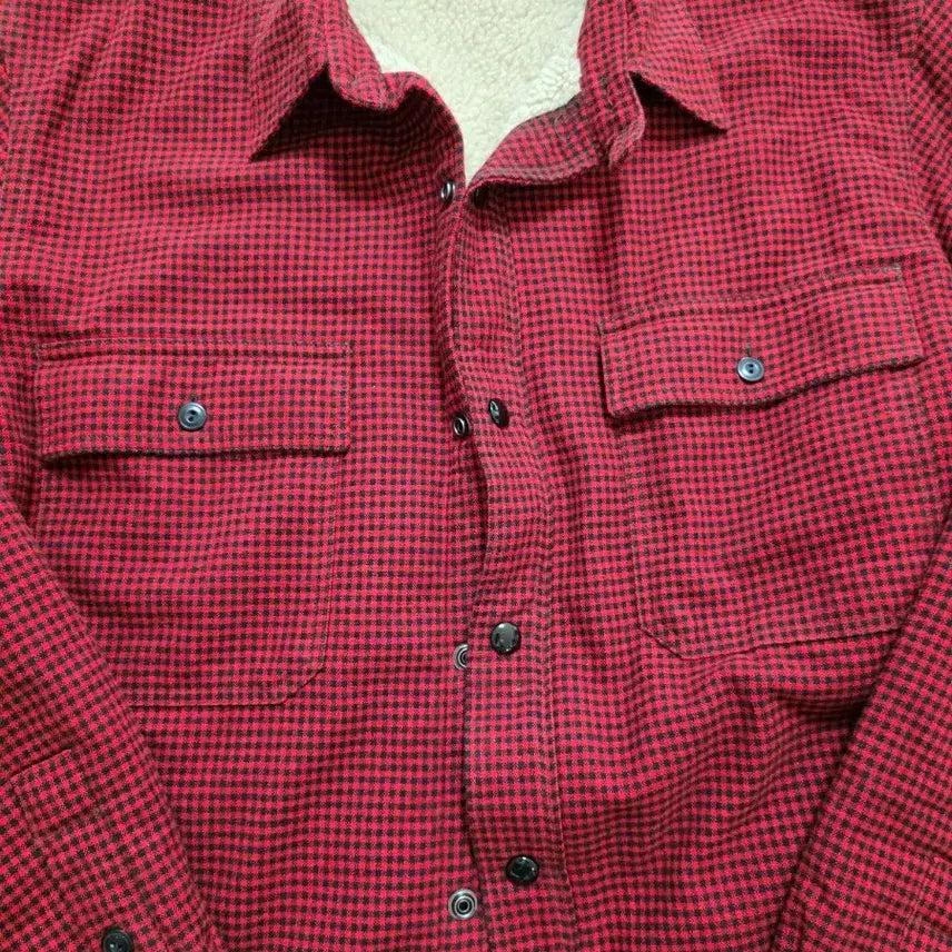 [SOLD OUT] RRL 랄프로렌 / 후리스 플란넬 셔츠형 자켓 / XL