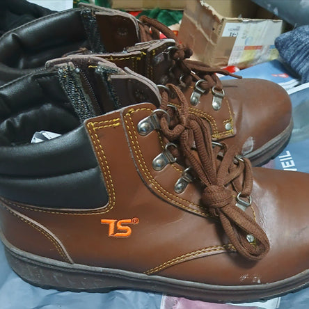 [BUNJANG] Safety Boots and Helmet Set / 안전화 건설현장 중고 270mm 안전모 세트 A급 싸게급매/배송가