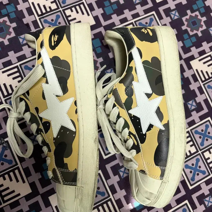 [BUNJANG] BAPE BAPESTA Camo US 9 / [270, US9] 베이프스타 카모