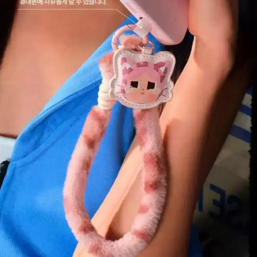 [BUNJANG] Pop Mart Leopard Cat Strap Keychain Set / 크라이베이비 와일드캣 표범냥이 시크릿 스트랩