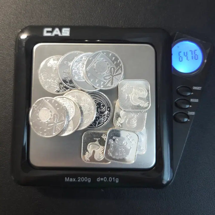 [BUNJANG] Rare Japanese Mint Uncirculated Silver Coins (15 pcs) / 일본 민트해체은화 총15개모두 사용제 희귀은화수집용