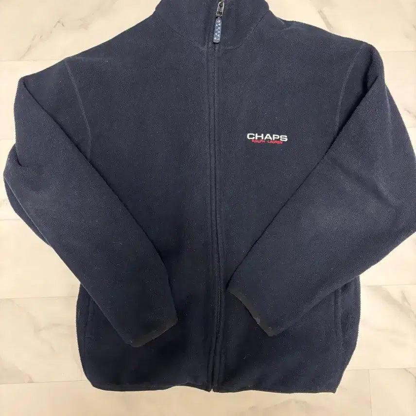 [BUNJANG] CHAPS Ralph Lauren Navy Fleece Jacket / CHAPS 챕스 랄프로렌 네이비 플리스 자켓