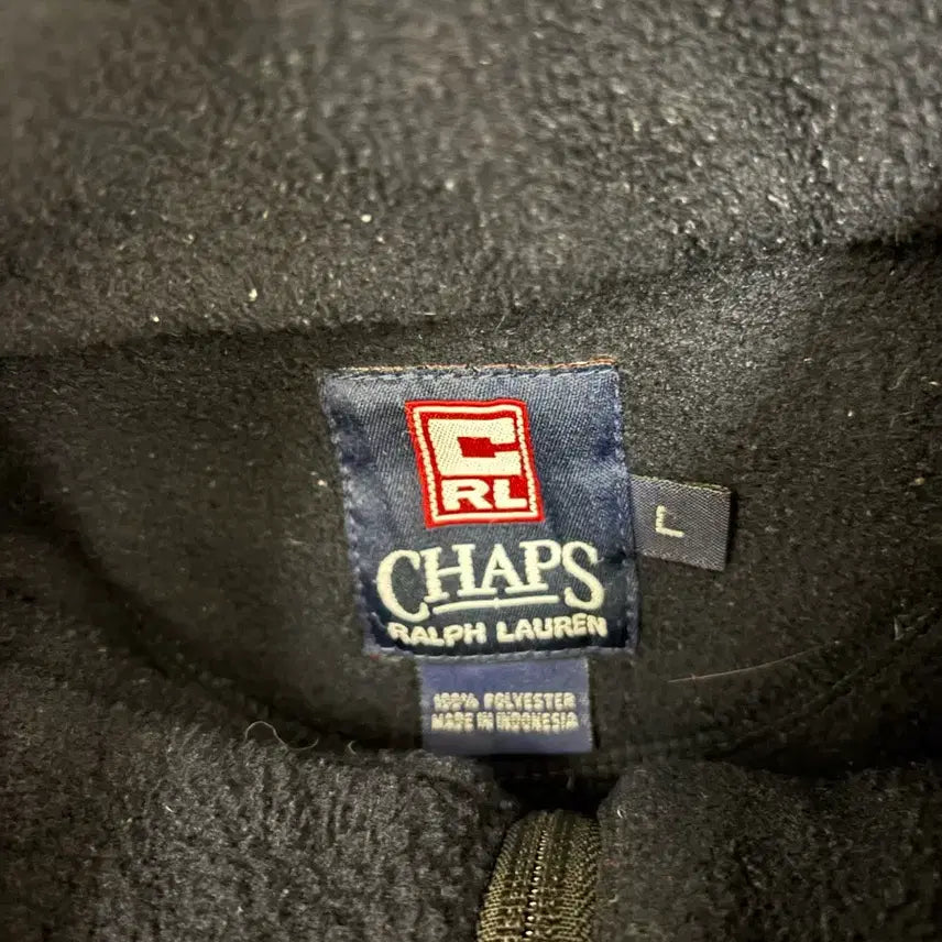 [BUNJANG] CHAPS Ralph Lauren Navy Fleece Jacket / CHAPS 챕스 랄프로렌 네이비 플리스 자켓