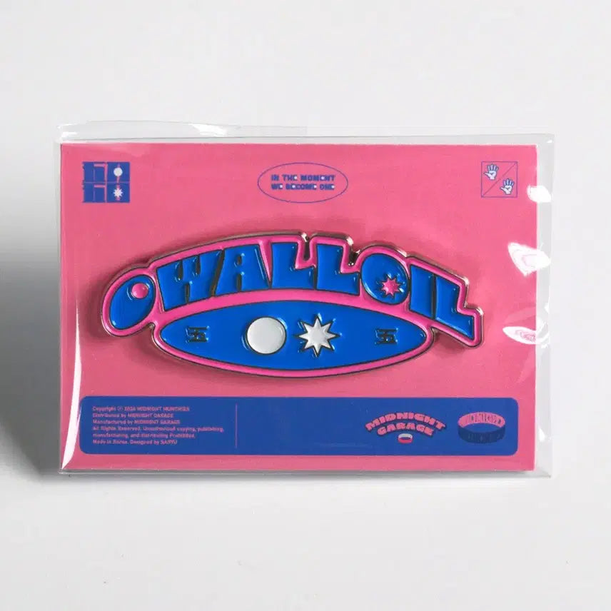 [BUNJANG] 5/5 Seasonal Logo Pin Badge / (미개봉) 오월오일 Seasonal 로고 핀뱃지