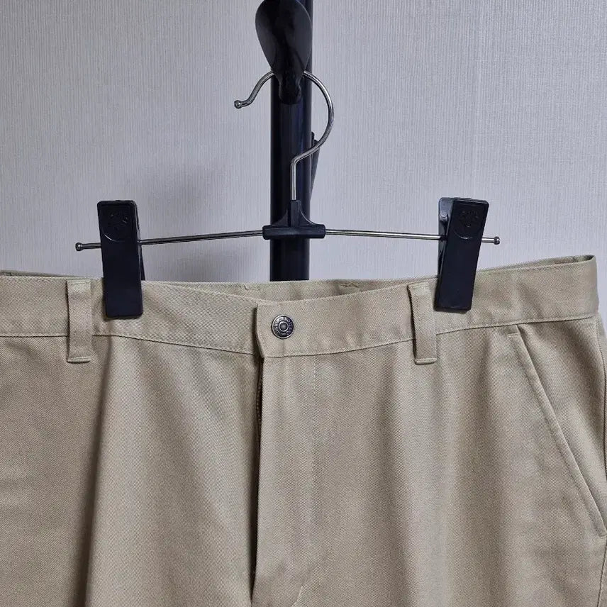 [BUNJANG] Giordano Junior Beige Cotton Pants / 지오다노 주니어 중학생 고등학생 면바지 베이지 27