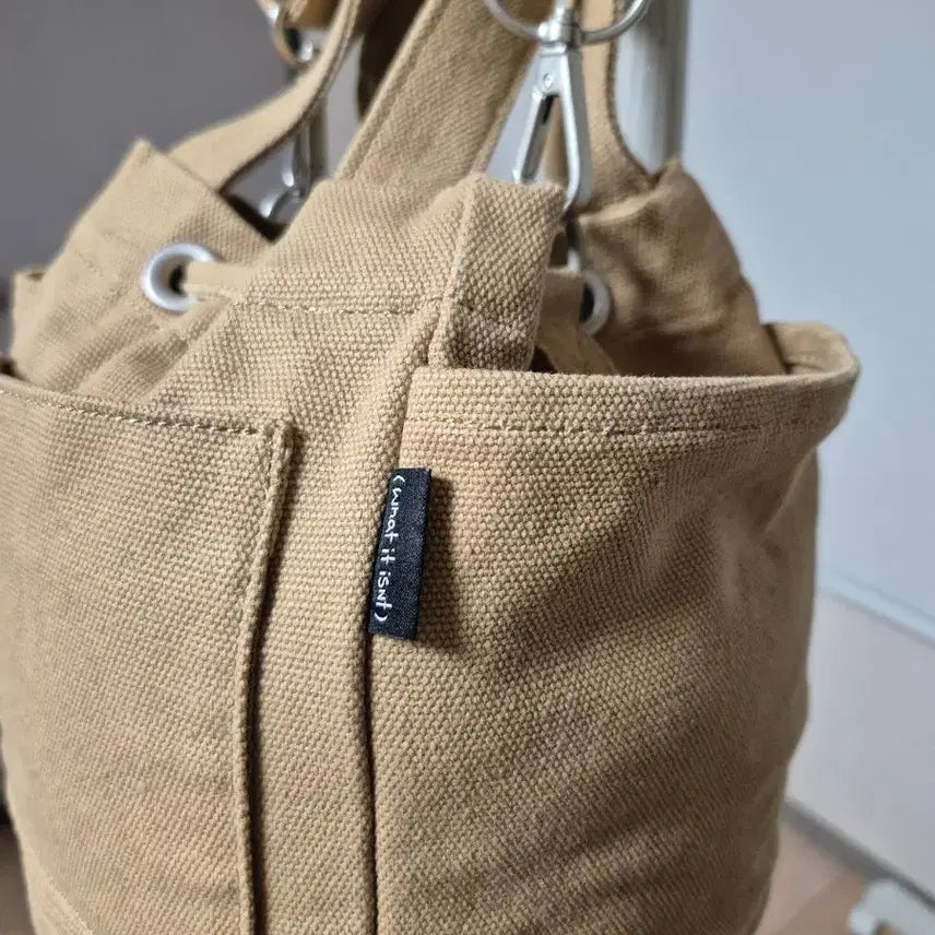 [BUNJANG] Mark Gonzales 2-Way Canvas Shoulder Bag / 마크콘잘레스 캔버스 2way 숄더백