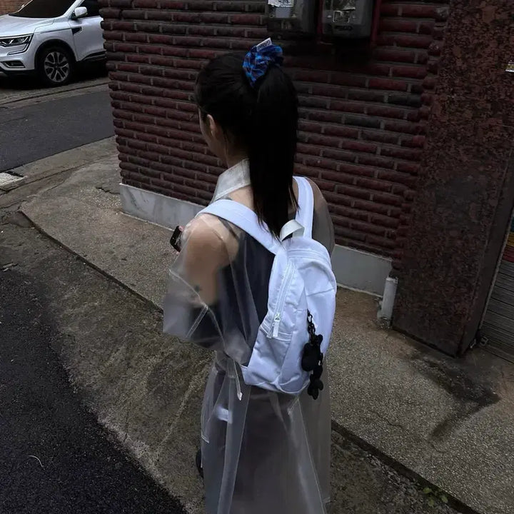 [BUNJANG] Rit Kim Rainbow Long Coat BlackUp Outer Jacket / 우화 레인보우 롱 코트 릿킴 블랙업 아우터 자켓 일본 빈티지