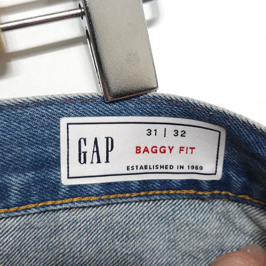 [BUNJANG] Gap Baggy Fit Denim Pants / 32인치 gap 올드갭 이후 가장한한 모델 갭 배기핏 데님팬츠 청바지