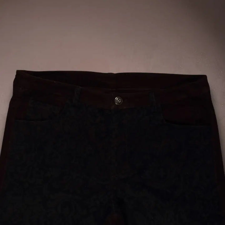 [BUNJANG] C299 Corduroy Pants / 히피 패턴 코듀로이 팬츠 C299