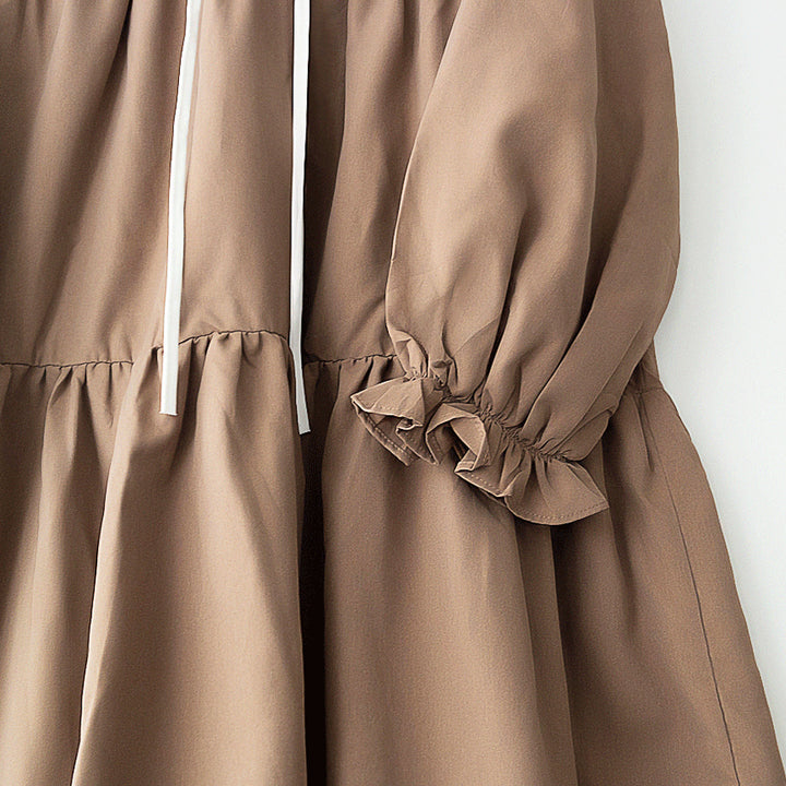 [SOLD OUT] Louere 베이지 티어드 프릴소매ops-2 / ~66까지ok