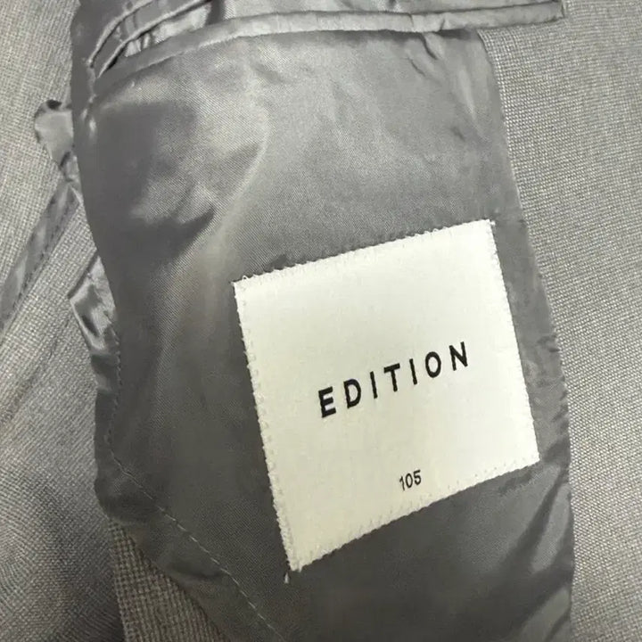 [SOLD OUT] 에디션 남성 정장 그레이 회색 105/86