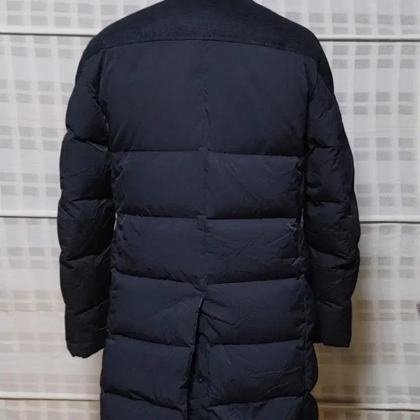 [BUNJANG] Time Homme Navy Goose Down Padding Coat / (한섬) 타임옴므 네이비 구스다운 패딩 코트 100