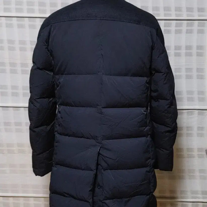 [BUNJANG] Time Homme Navy Goose Down Padding Coat / (한섬) 타임옴므 네이비 구스다운 패딩 코트 100