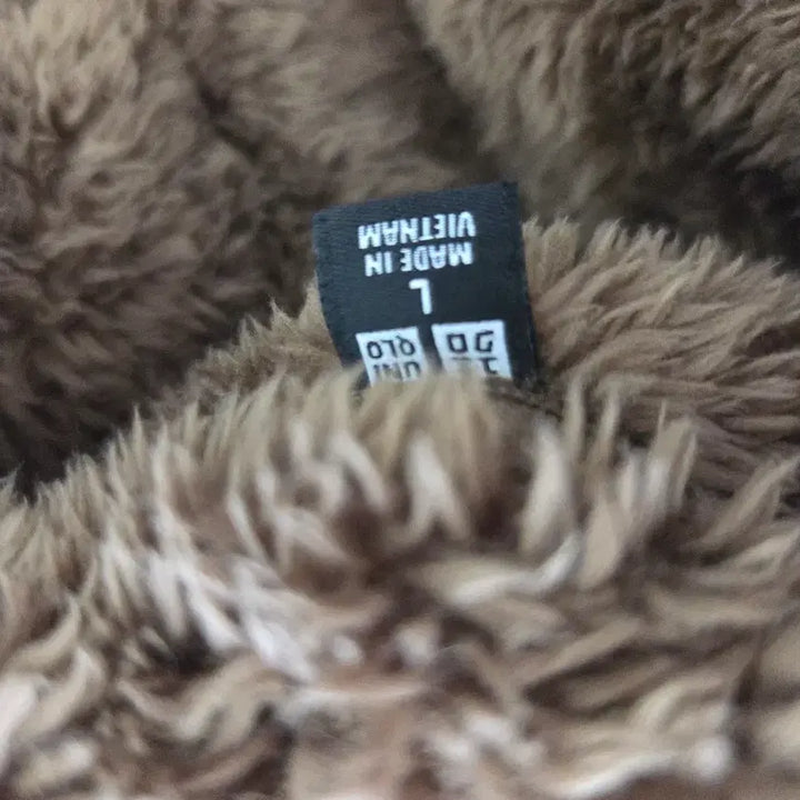 [BUNJANG] Uniqlo Brown Fleece Zip-Up Jacket L / 유니클로 점퍼