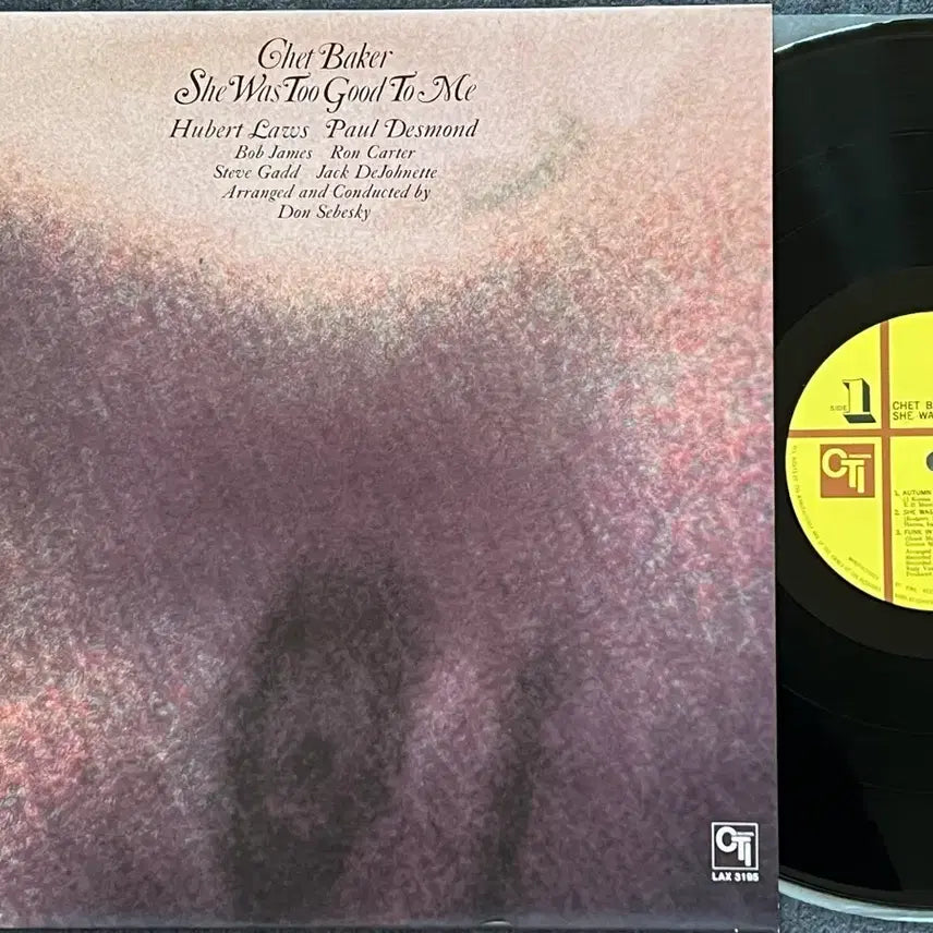 [BUNJANG] Chet Baker - She Was Too Good To Me LP / LP : Chet Baker - She Was Too Good To Me