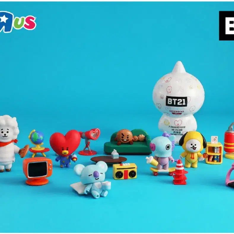 [SOLD OUT] Bt21 UNIVERSTAR Vol.1 피규어 일괄