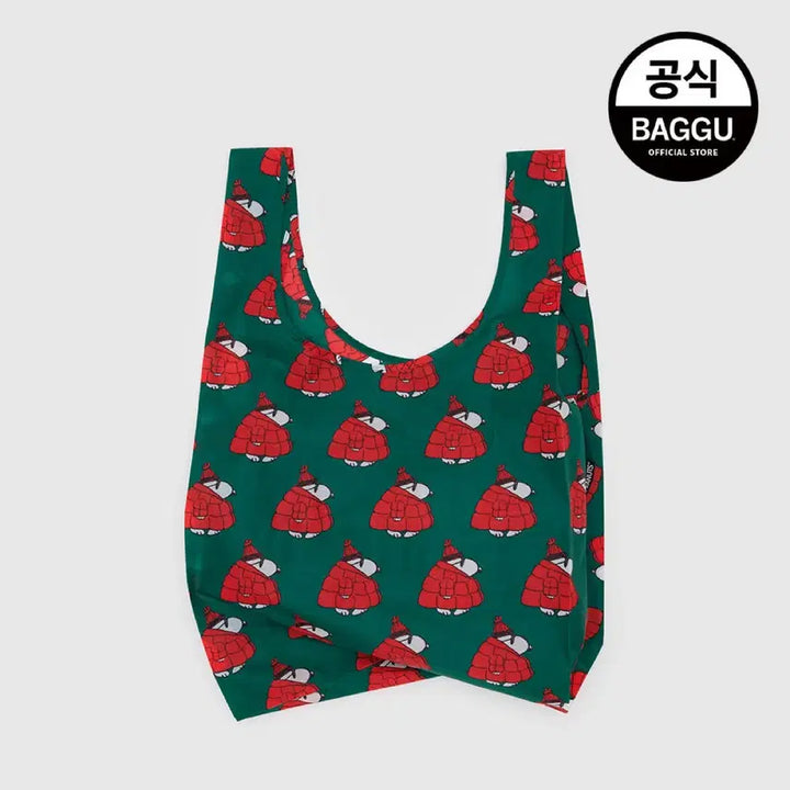 [SOLD OUT] BAGGU 바쿠 Puffer Snoopy 스누피 에코백