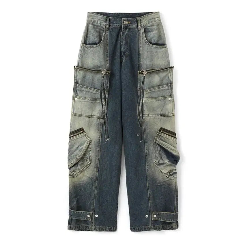 [BUNJANG] Dnsr Two-Face Multi Cargo Pants / Dnsr 투페이스 멀티 카고 팬츠