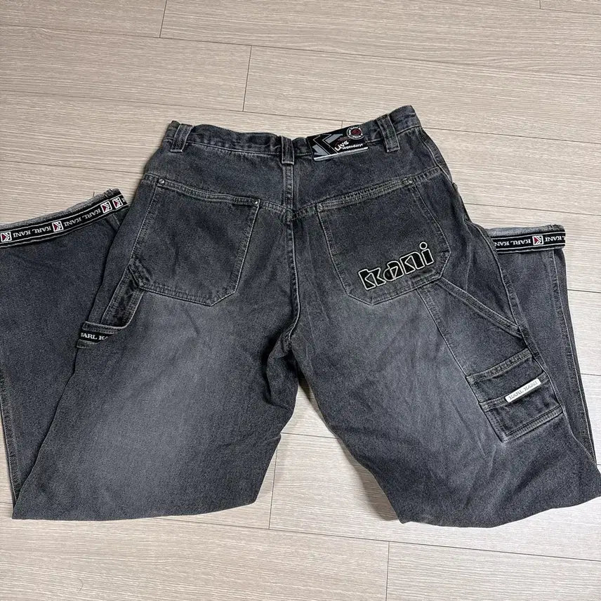 [BUNJANG] Kalkani Wide Fit Denim Pants / 칼카니 데님바지(뒤에착샷)