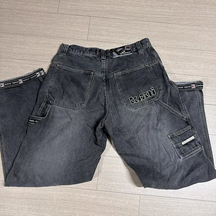 [BUNJANG] Kalkani Wide Fit Denim Pants / 칼카니 데님바지(뒤에착샷)