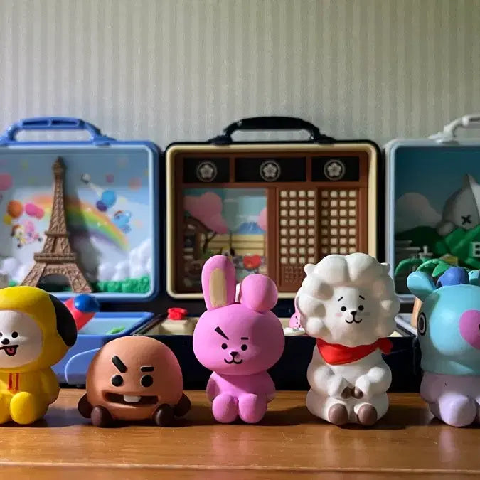 [SOLD OUT] Bt21 모니터 피규어 일괄