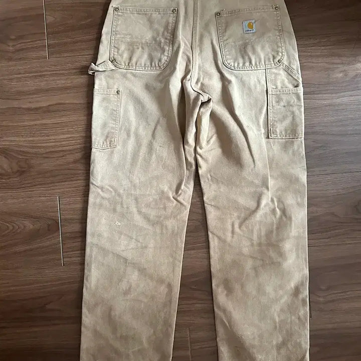 [BUNJANG] Carhartt Vintage Double Knee Carpenter Work Pants B01 Brown 34 / 빈티지 칼하트 더블니 카펜터 워크팬츠 B01 BRN 34