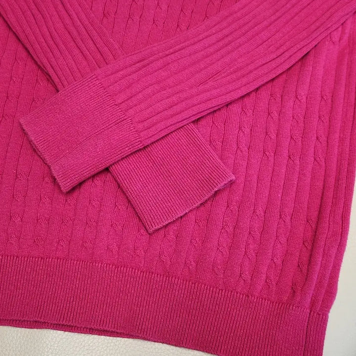 [BUNJANG] U.S. POLO ASSN Half Zip Knit Sweater / U.S. POLO ASSN 하프 집업 니트 M