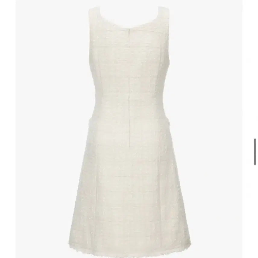 [BUNJANG] It MICHAA Tweed Bustier Mini Dress Ivory / 잇미샤 트위드 뷔스티에 미니 원피스 아이보리