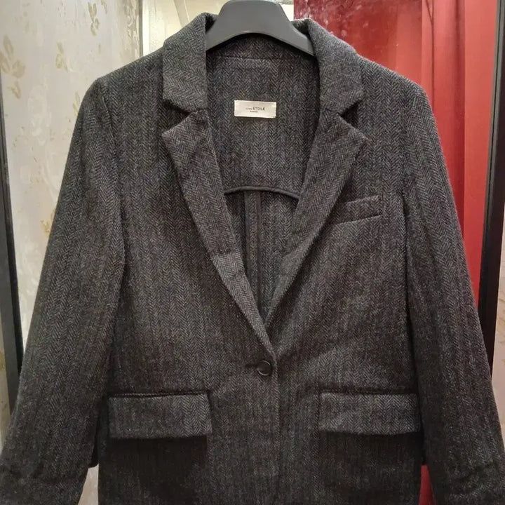 [BUNJANG] Isabel Marant Étoile Charlie Herringbone Jacket (Size 36) / 7/20 이자벨마랑 에뚜알 샤를리 헤링본 자켓 36사이즈
