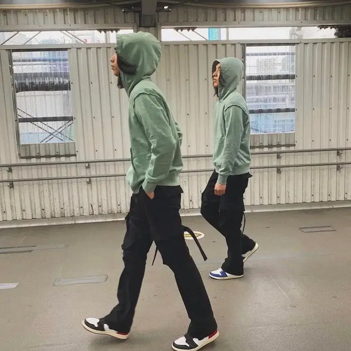 [BUNJANG] Vuja De Cargo Pants Black 31 / Vuja de cargo pants black 31