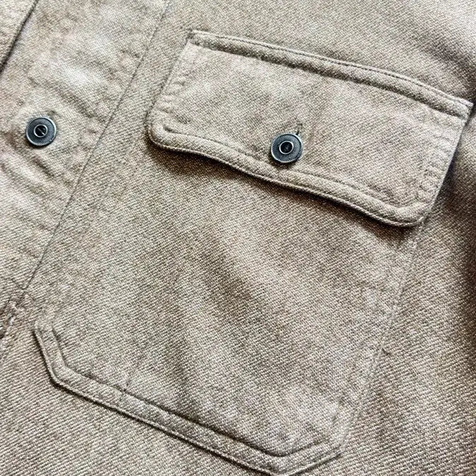 [BUNJANG] RRL Brown Work Shirt - S / RRL 더블알엘 브라운 워크 셔츠 남방-S