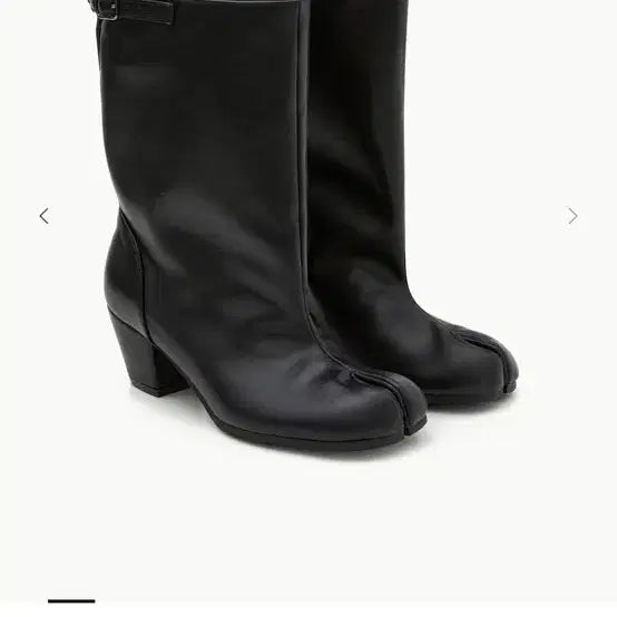 [BUNJANG] PAES Black Tabi Boots / PAES 블랙 타비 부츠