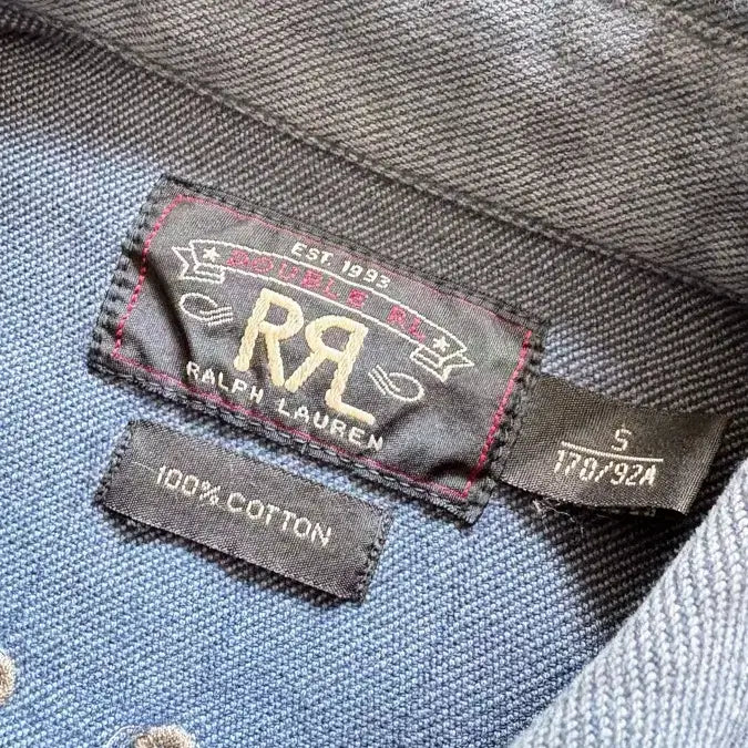 [BUNJANG] RRL Western Denim Shirt - S / 정품 RRL 웨스턴 데님 셔츠 남방 -S
