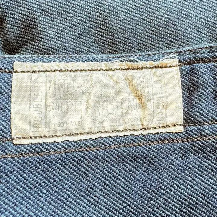 [BUNJANG] RRL Western Denim Shirt - S / 정품 RRL 웨스턴 데님 셔츠 남방 -S