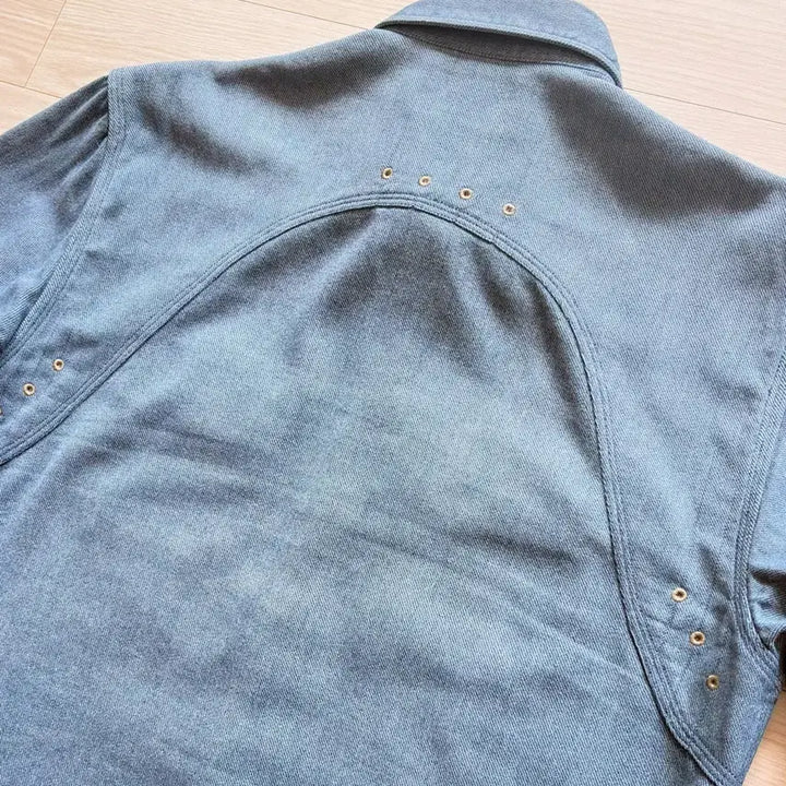 [BUNJANG] RRL Western Denim Shirt - S / 정품 RRL 웨스턴 데님 셔츠 남방 -S