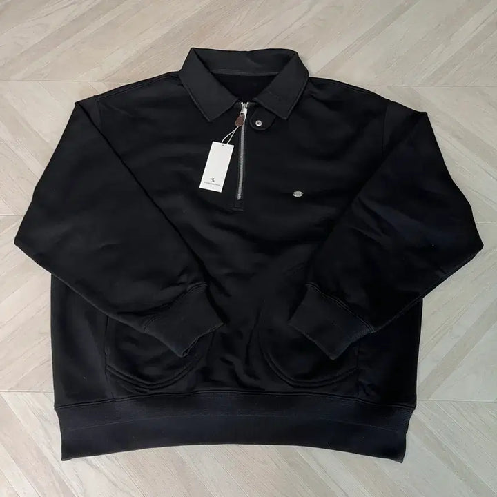 [BUNJANG] Lafarge Store Heavy Cotton Pullover Sweatshirt (L) / 라퍼지스토어-헤비코튼풀오버칼라스웻셔츠(L새상품)