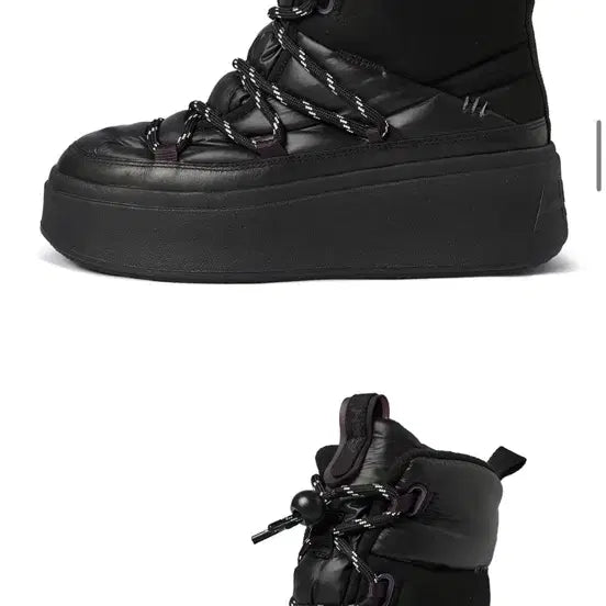 [BUNJANG] Ash Mount Padded Boots Black 240 / 아쉬 마운트 패딩 부츠 블랙 240