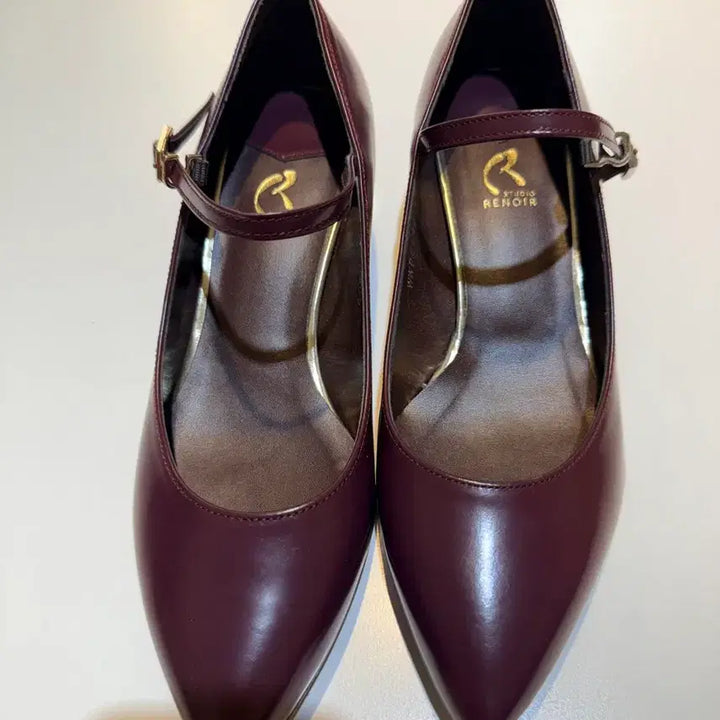 [BUNJANG] Renoir Mary Jane Heels Burgundy 230mm / 금강제화르느와르  메리제인 구두 230 버건디
