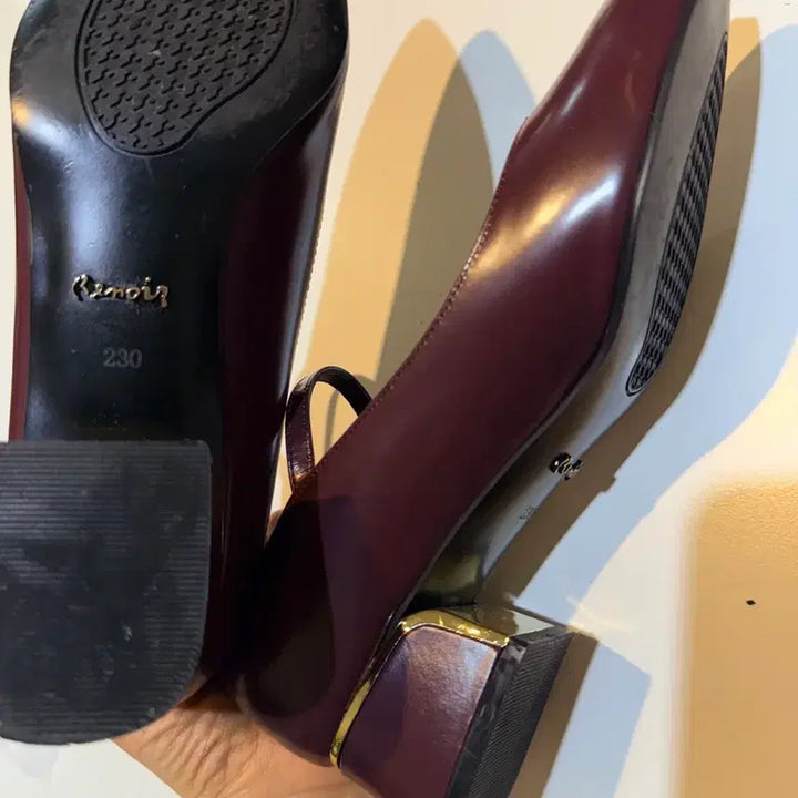 [BUNJANG] Renoir Mary Jane Heels Burgundy 230mm / 금강제화르느와르  메리제인 구두 230 버건디