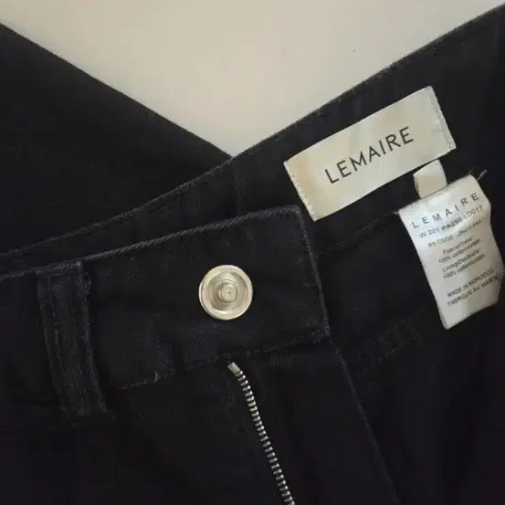 [BUNJANG] Lemaire Black Denim Pants 34 Size / 르메르 블랙 데님 팬츠 34 사이즈