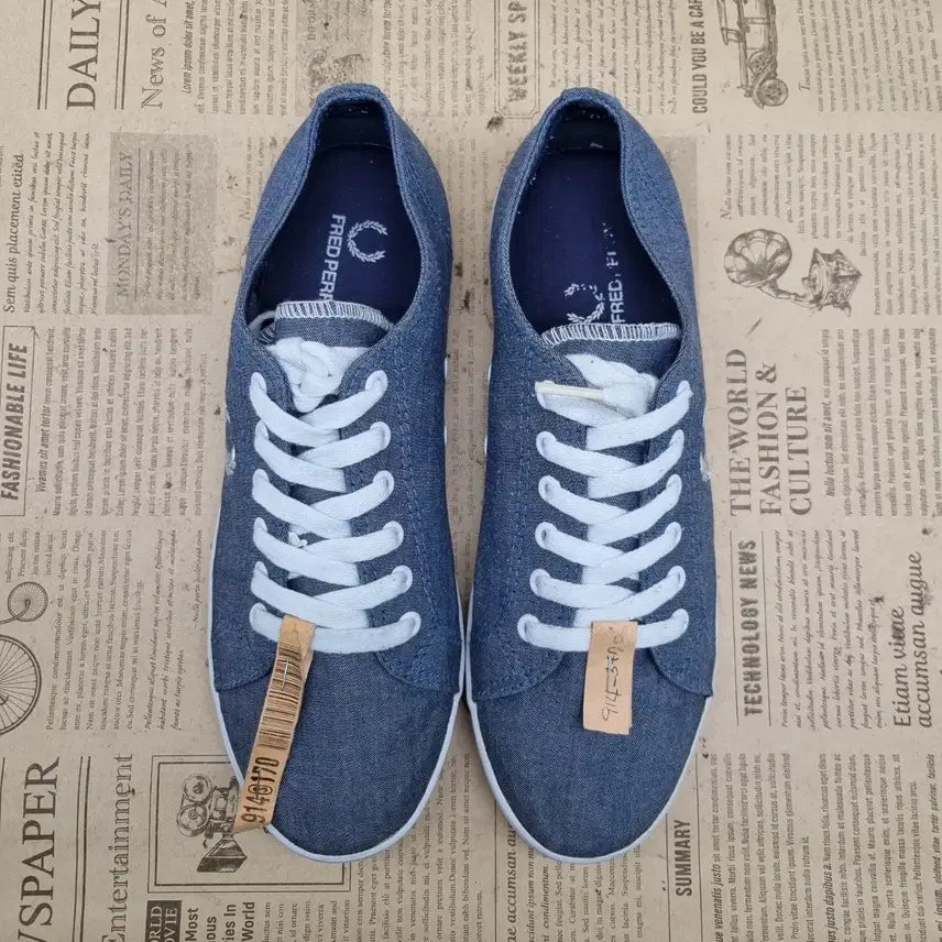[BUNJANG] Fred Perry Kingston Sneakers 250 / 프레드페리 킹스톤 스니커즈250